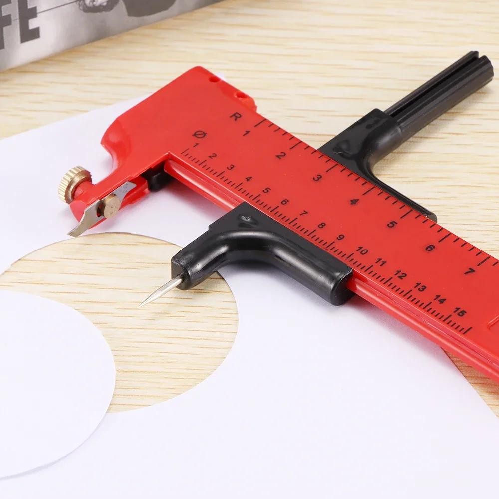 Adjustable Circular Cutting Tool Compass Circle Cutter Dia 10mm-150mm Circular