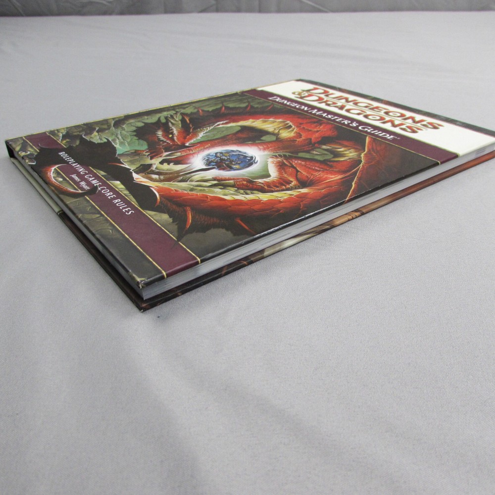 Dungeon Dragons 4th Edition Master's Guide Roleplaying Game Core Rules Book