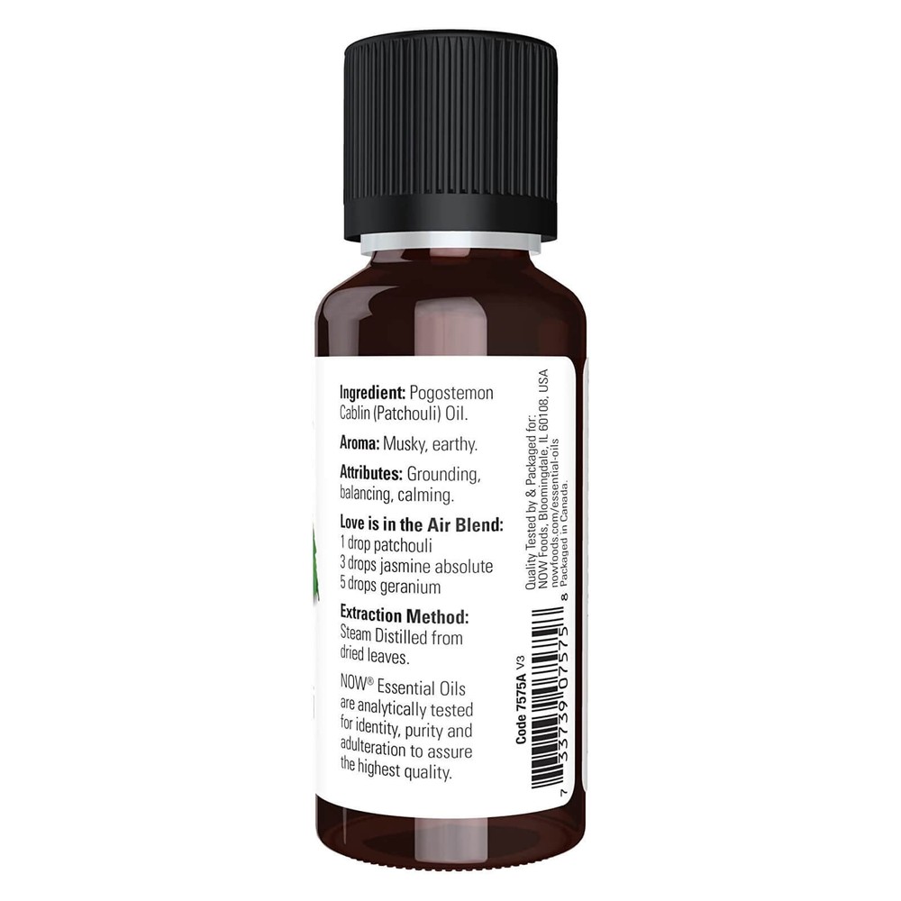NOW Patchouli Oil 1 fl oz Aromatherapy