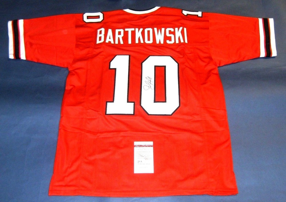 STEVE BARTKOWSKI AUTOGRAPHED ATLANTA FALCONS JERSEY JSA