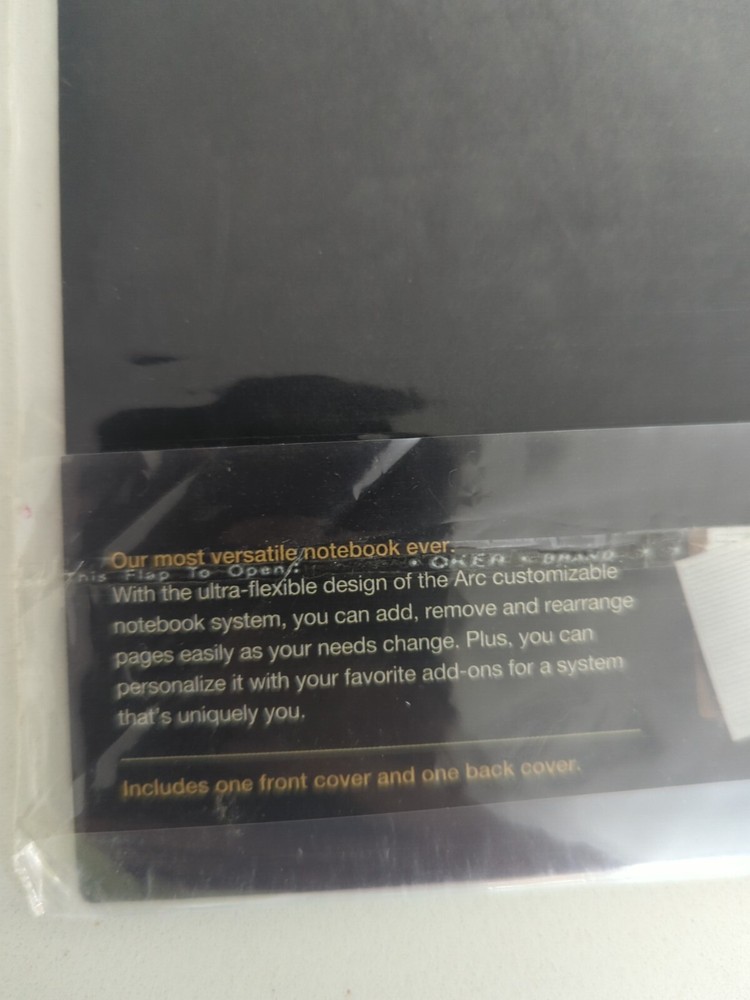 ARC Poly Cover Set 50053 notebook system refill It always seem IMPOSSIBLE until