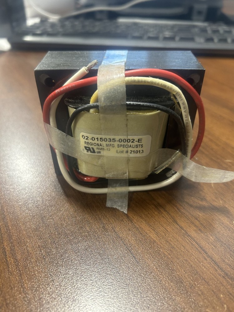 Regional MFG. Specialists Transformer 02-015035-0002-E