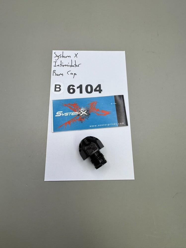 System X Intimidator Ram Cap-Gloss Black