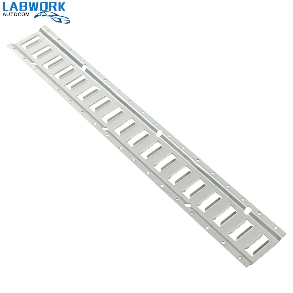 4 Pcs 3' E Track Silver Tie Down Rails, Galvanized Steel For Shipping Storage