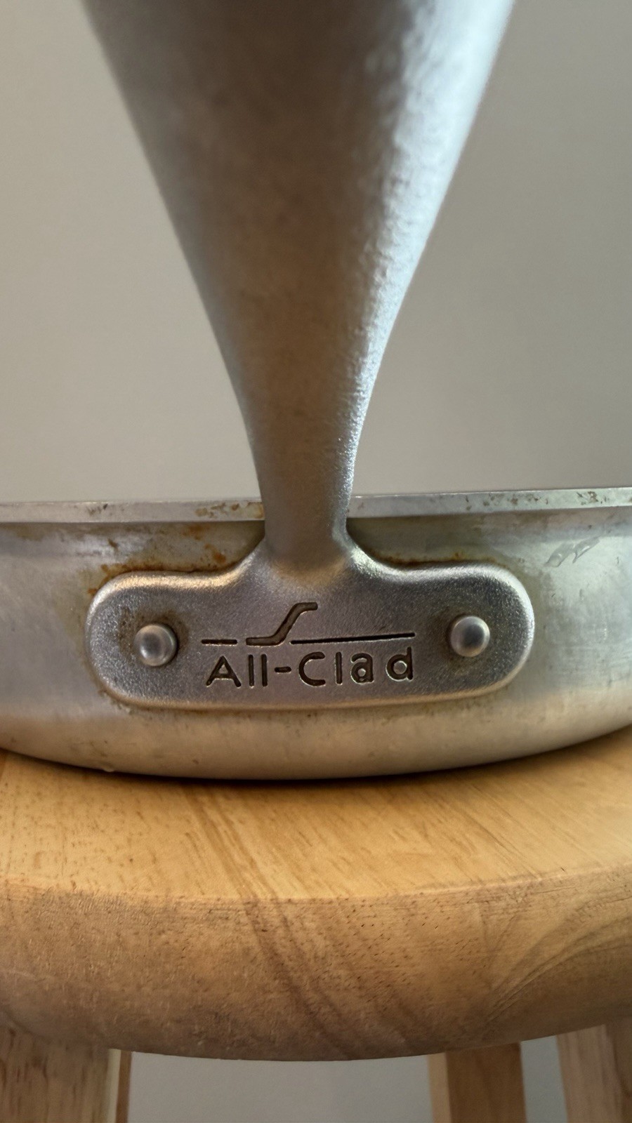 ALL-CLAD 3 Qt 11" Saute Pan Original MASTER CHEF 403 Stainless Vintage *No Lid*