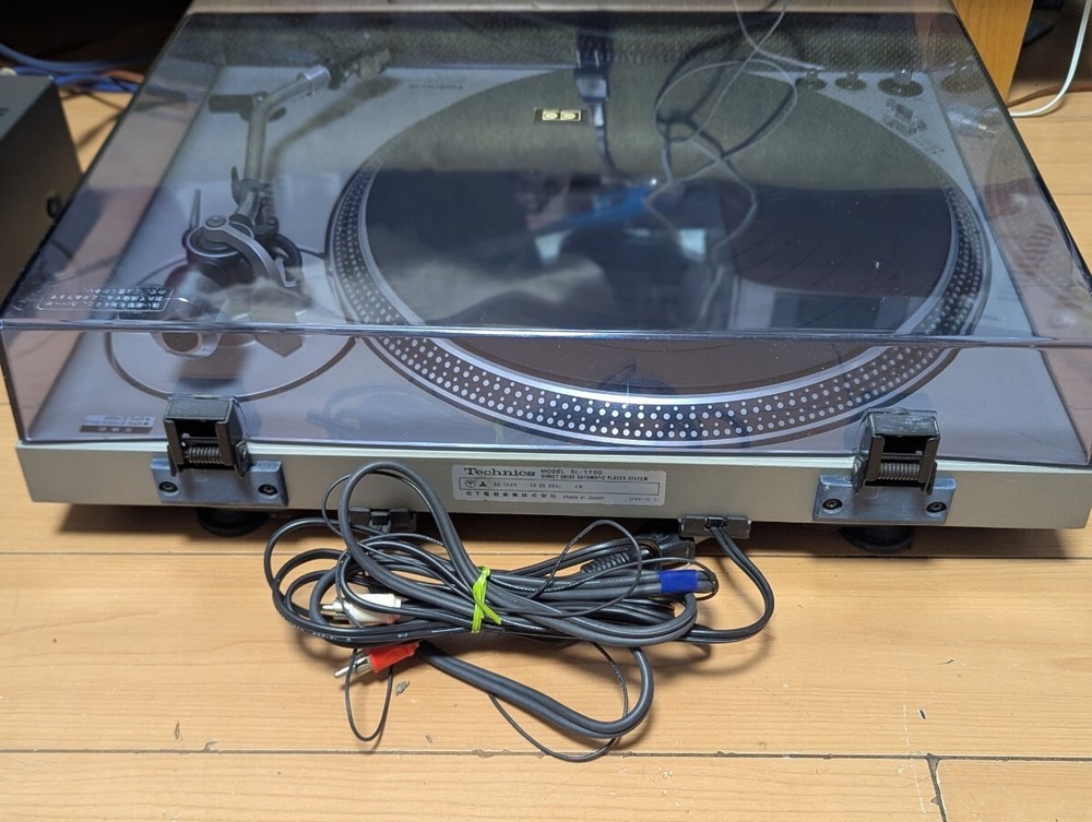 Technics SL-1700 Direct Drive Turntable EPC-270C Cartridge Auto-Return FullyWork