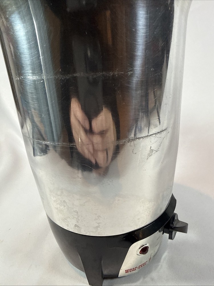 Wear-Ever 10 Cup Electric Automatic Percolator Model 2750 Complete