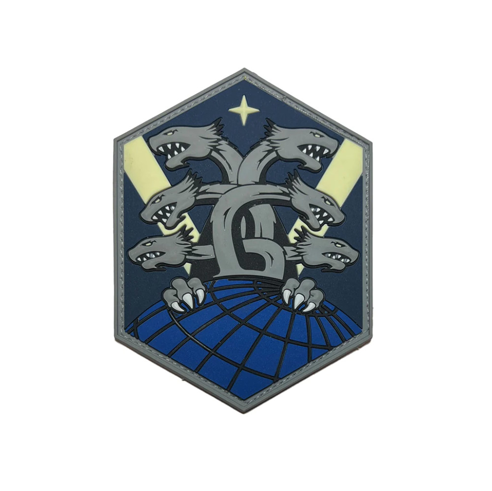 GENUINE U.S. SPACE FORCE PVC PATCH SPACE BASE DELTA 1 WITH HOOK