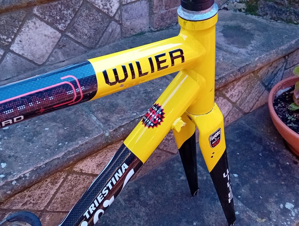 Wilier Izoard Team Liquid 2001 Frame And Fork