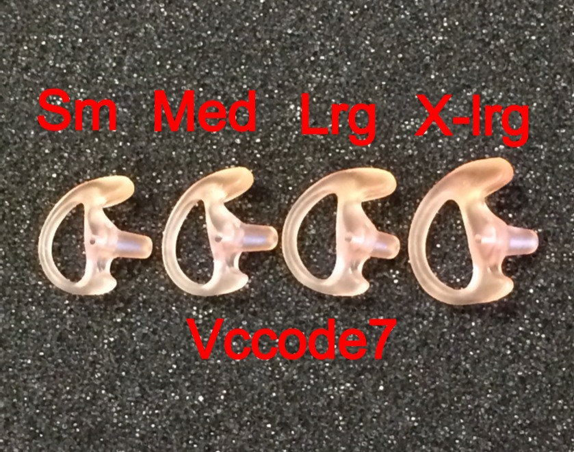 BUNDLE PACK FLESH GEL COVERT EARMOLDS ~ OPEN EAR INSERT~ HT XTS PR CP XPR