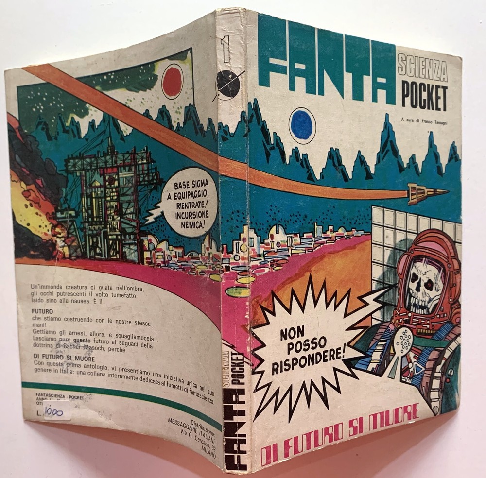 1974 CEA POCKET SCIENCE FICTION COMIC NO.1