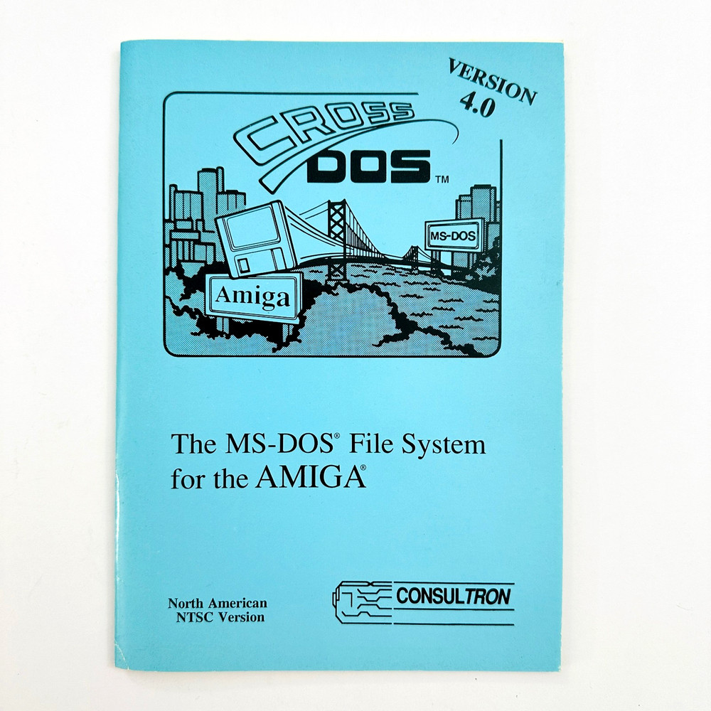 Replacement Manual For Cross DOS 4.0 for Commodore Amiga