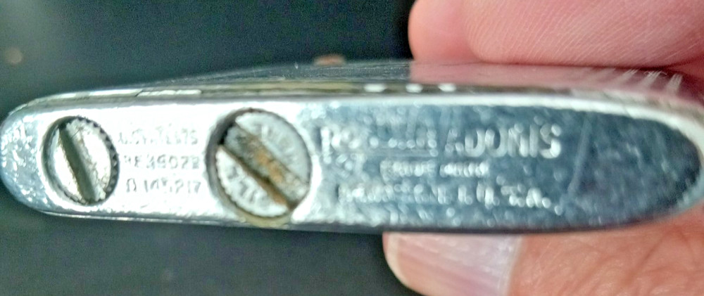 Vintage Silver Ronson Adonis Lighter