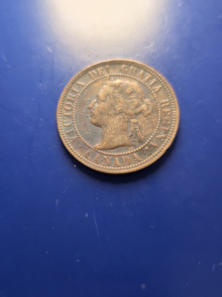 1901 Canada LARGE One Cent Victoria BRONZE