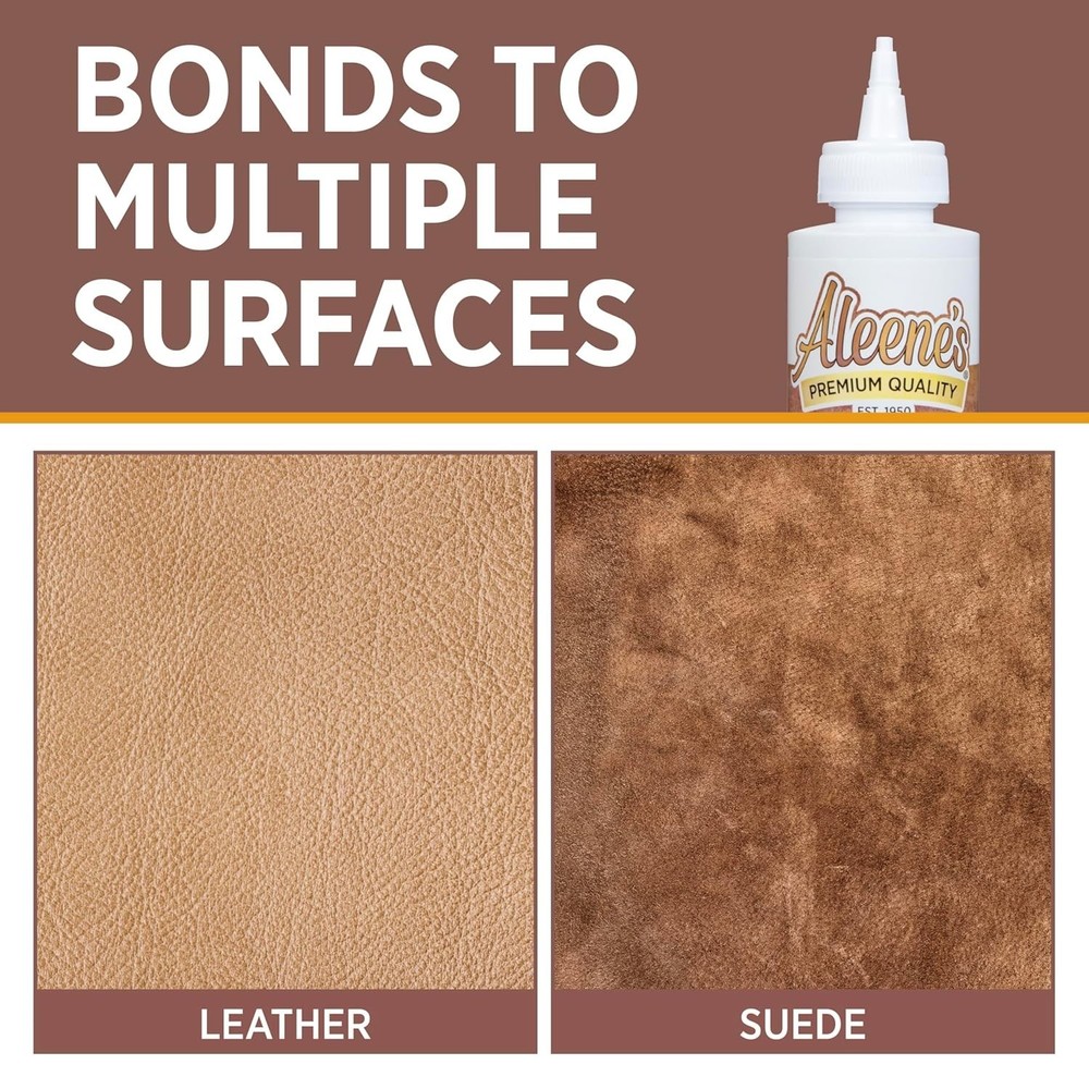 Aleene's15594 Leather & Suede Glue 4oz