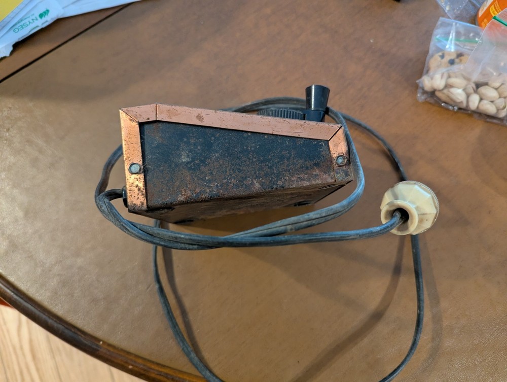 Vntg HO Scale AMPACK Model 402 Train Control Transformer Used Untested