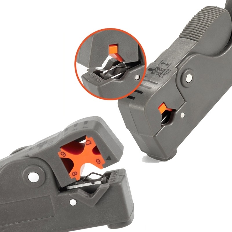 Stripping Tool Wire Stripper Coaxial Cable Stripper Cutter Pliers for Cable