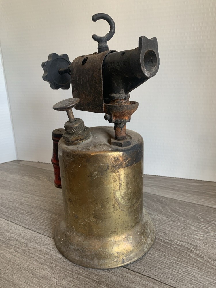 Vintage Brass Blow Torch Collectable Antique