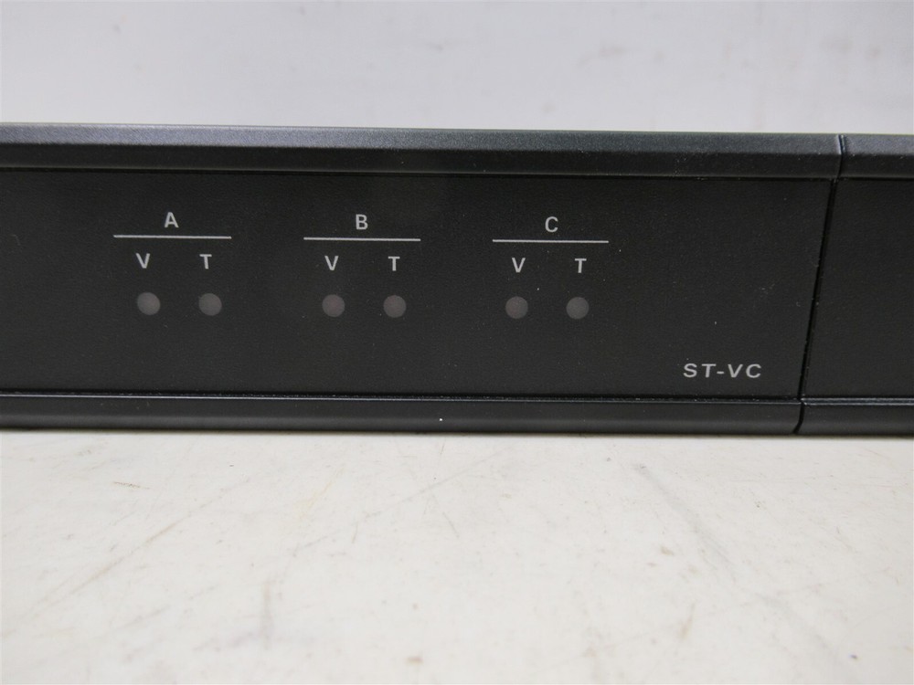 Crestron Volume Tone Control ST-VC 3 Channel Rack Mount Deck