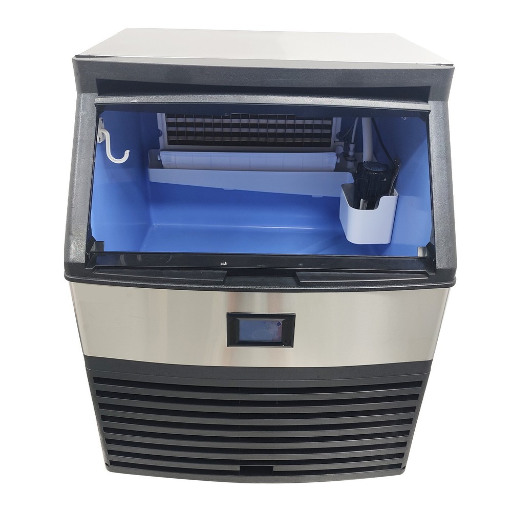 Automatic Commercial Ice Machine160KG Ice Making Capacity Ice Cube Maker Stainle