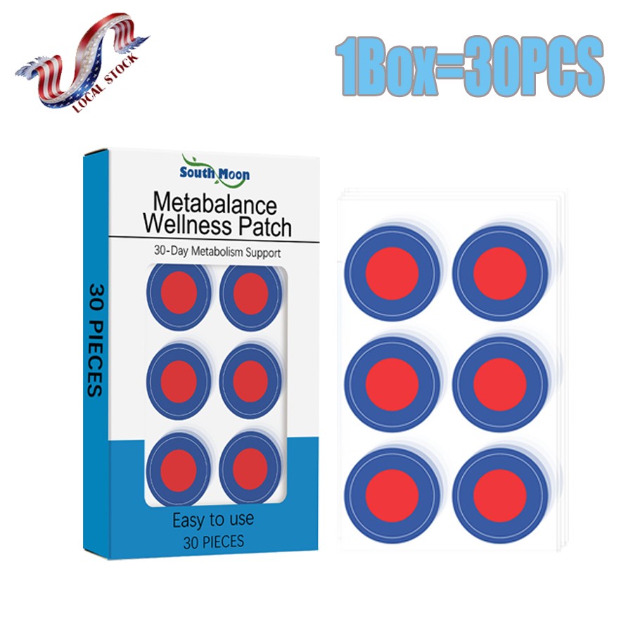 30PC Purisaki Weight Loss Plasters Pack of 30 Metabalance Patch Quick Fat Burner