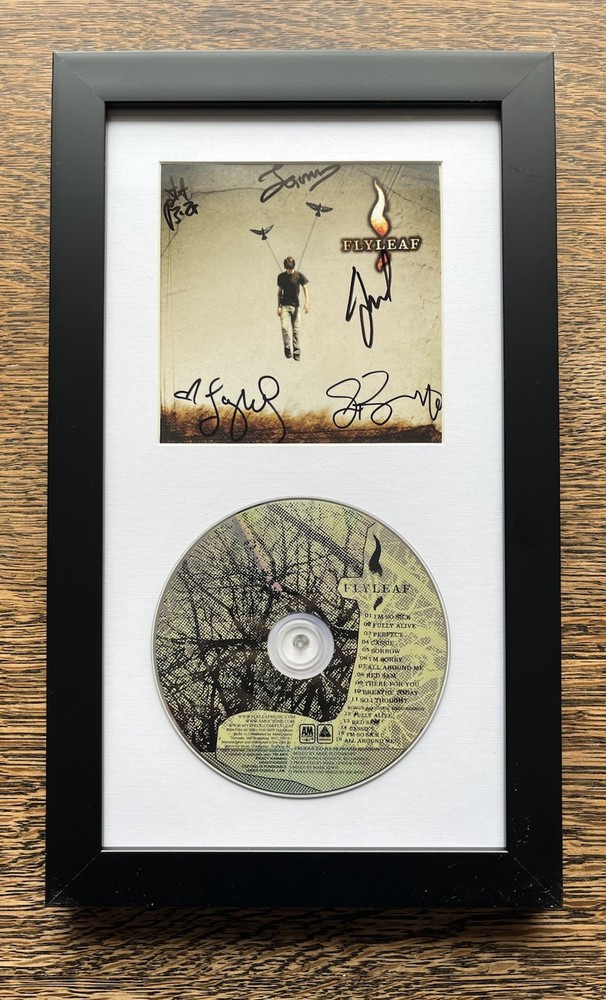 Flyleaf - 'Self Titled' CD  Autographed / Framed