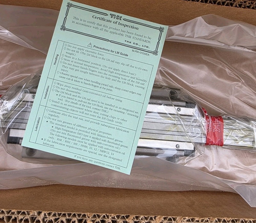 THK Linear Rail With Two Bearing Blocks HSR30A2SSC1+440LP