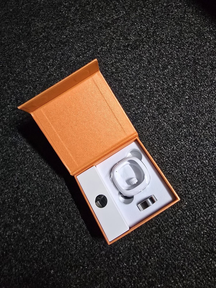 H4- Smart Ring Health Tracker, Size 9- Silver ***