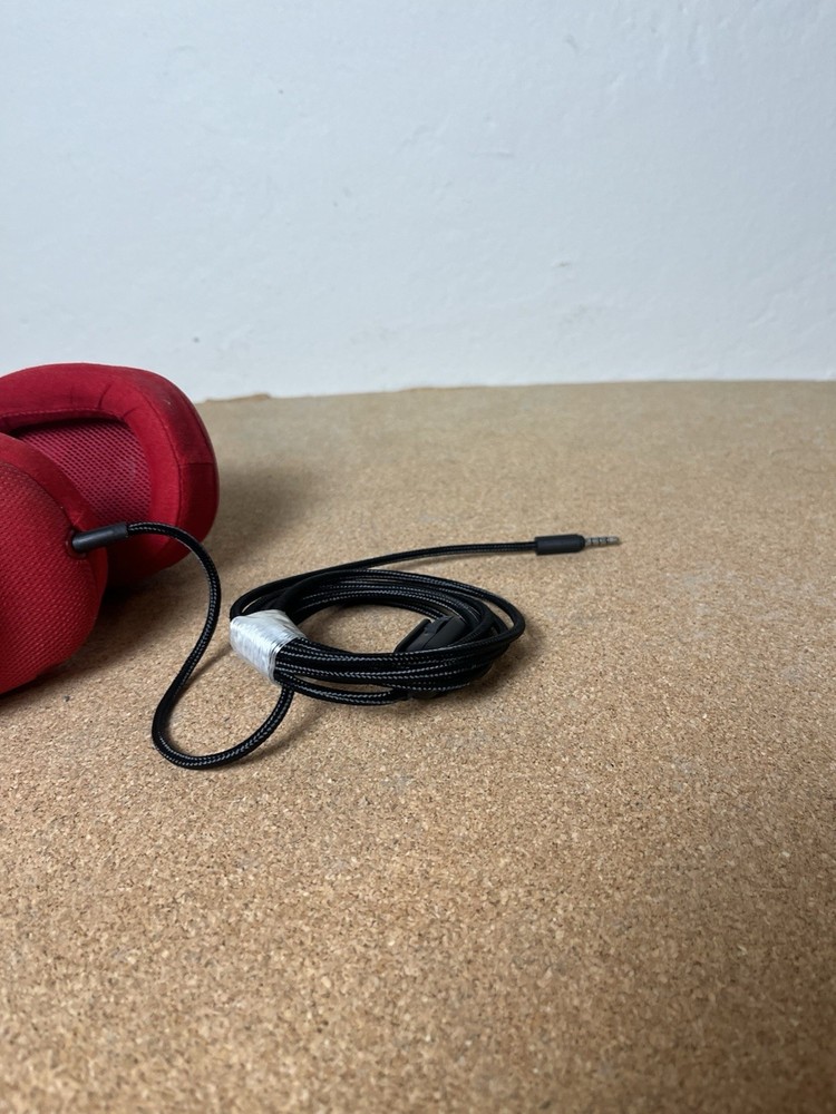 Logitech G433 Red Headband Headset And Cable Only