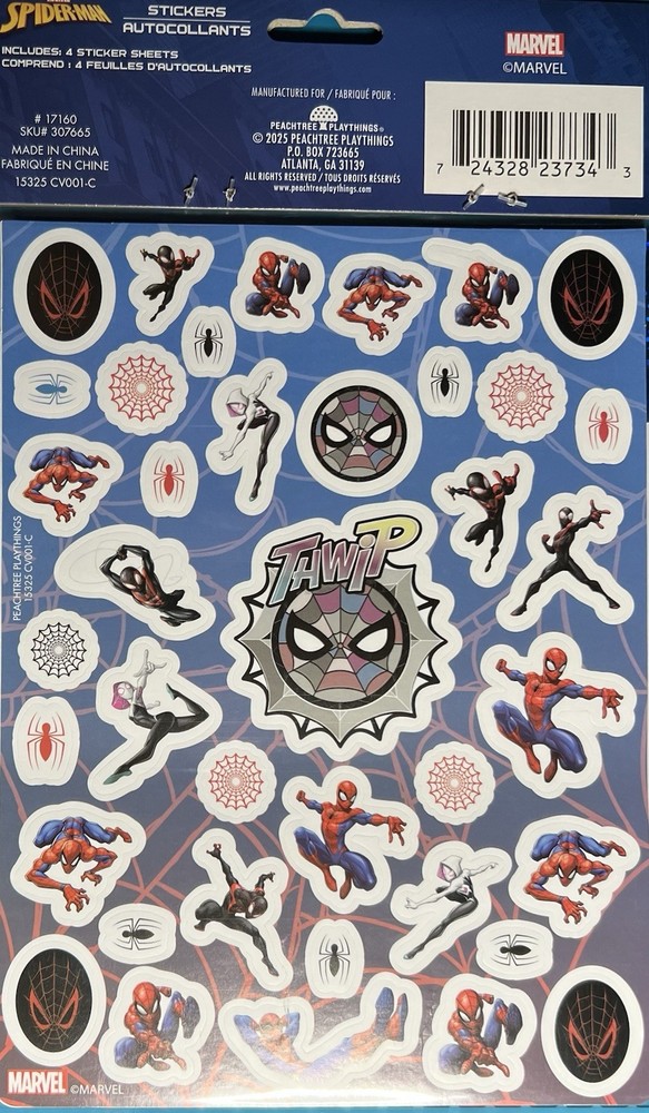 Spider-Man Sticker Set *150 + Stickers*