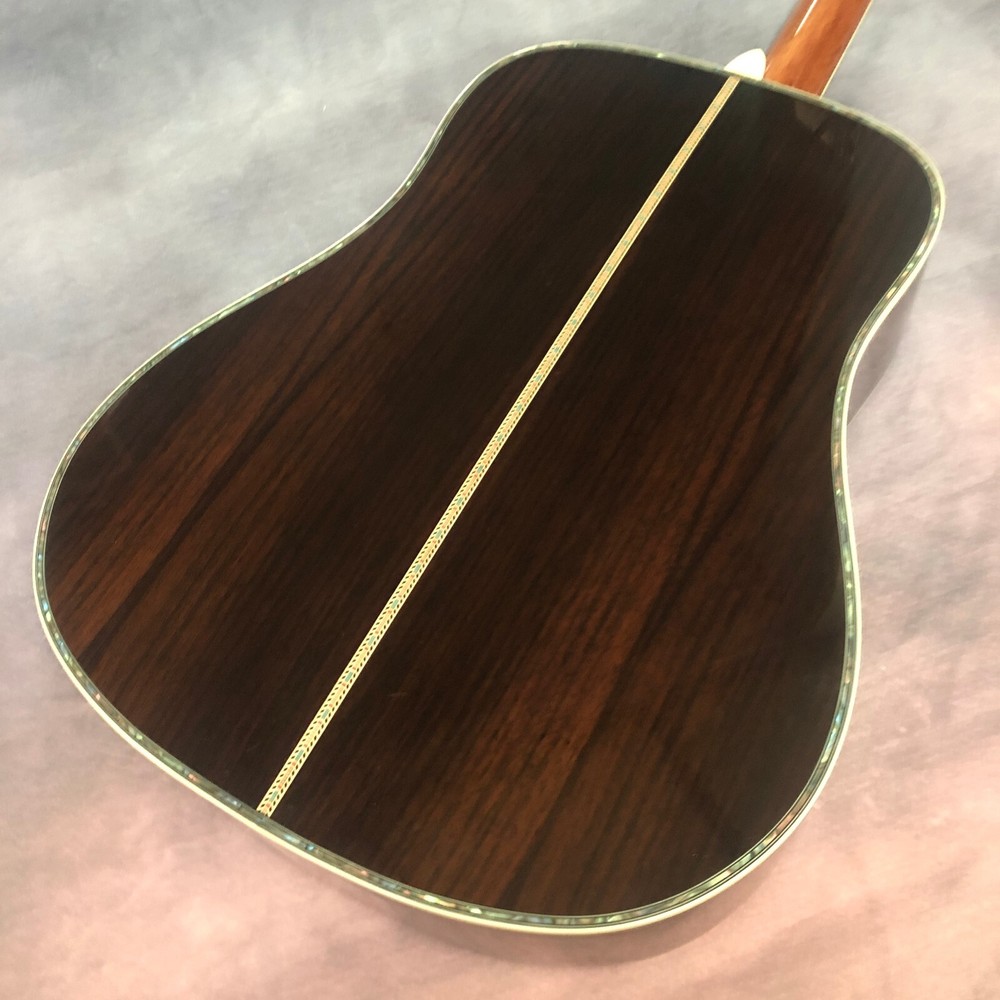 41 "D Series Solid Wood Polished Surface Yellow Acoustic Guitar
