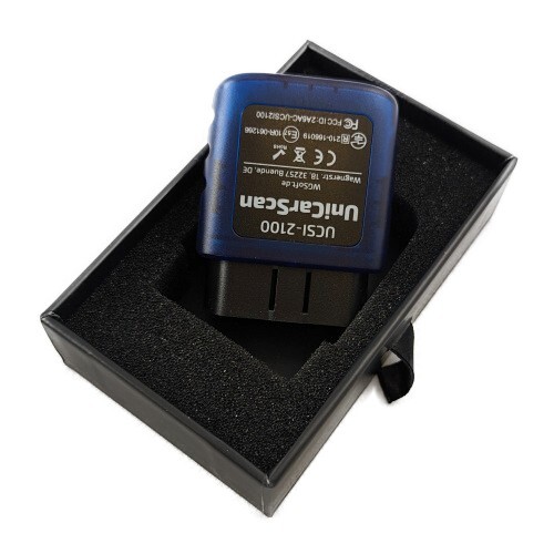 UniCarScan UCSI-2100 OBD2 Bluetooth Scanner for BimmerCode & MotoScan W 10pin
