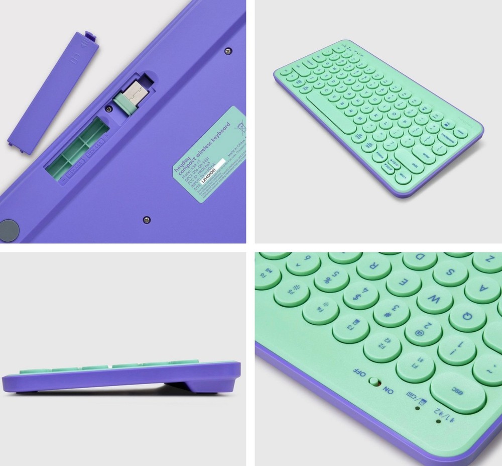 NEW~ x5 LOT Heyday Compact Wireless Keyboard Computer Mouse Wall Charger Cables