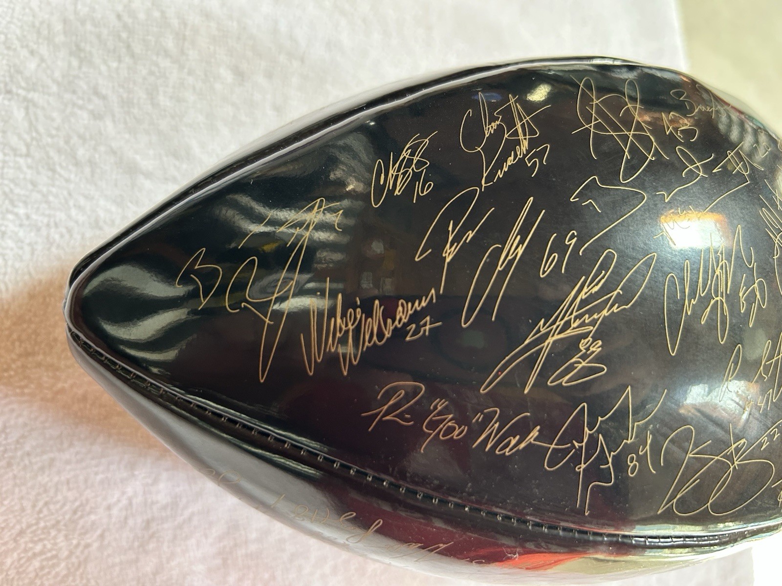 2005 TEAM SIGNED STEELERS FOOTBALL
