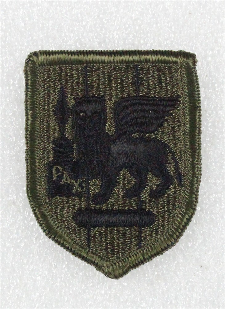 Army Patch: Southern European Task Force - subdued, merrowed edge