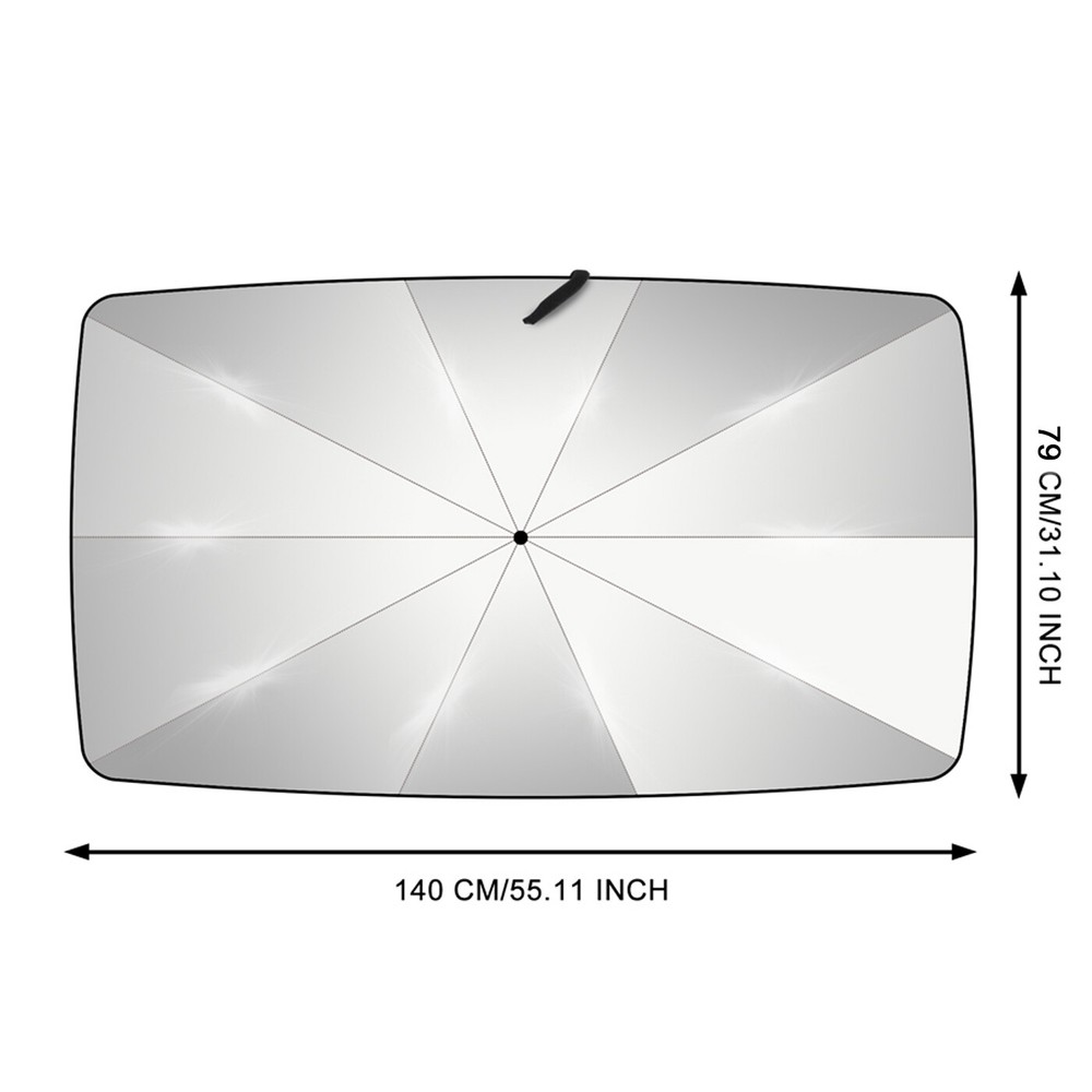 Car Windshield Sun Shade Umbrella Front Window Cover Visor Foldable UV Block
