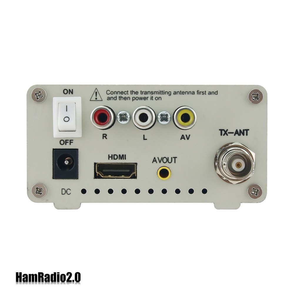 TV-TX200 VHF/UHF Analog TV Transmitter HD/AV Input Analog Signal Transmitter USA