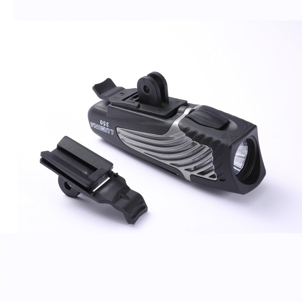 Panmout 3PACK Bike Light Adapter Mount Compatible with Medium, Black