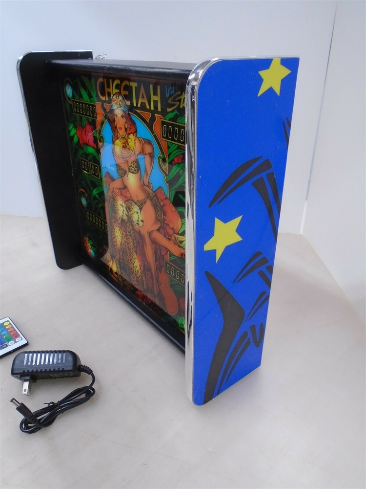 Stern Cheetah Pinball Head LED Display light box
