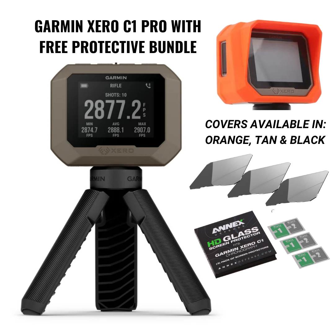 Garmin Xero C1 Pro Chronograph - Black (0100261810)