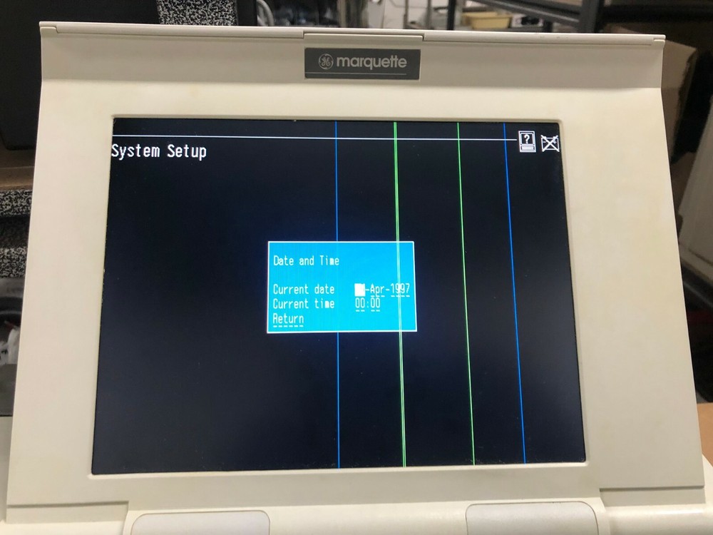 GE Marquette MAC 5000 ECG EKG System with CAM-14 Module