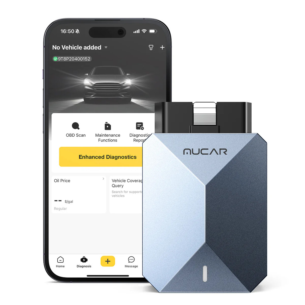 MUCAR BT200MAX Car OBD2 Scanner All System Diagnostic Tool 15 Reset Bluetooth US