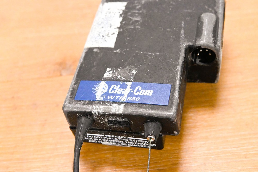 Clear-Com WTR-680 Wireless Intercom Beltpack CG01KFU