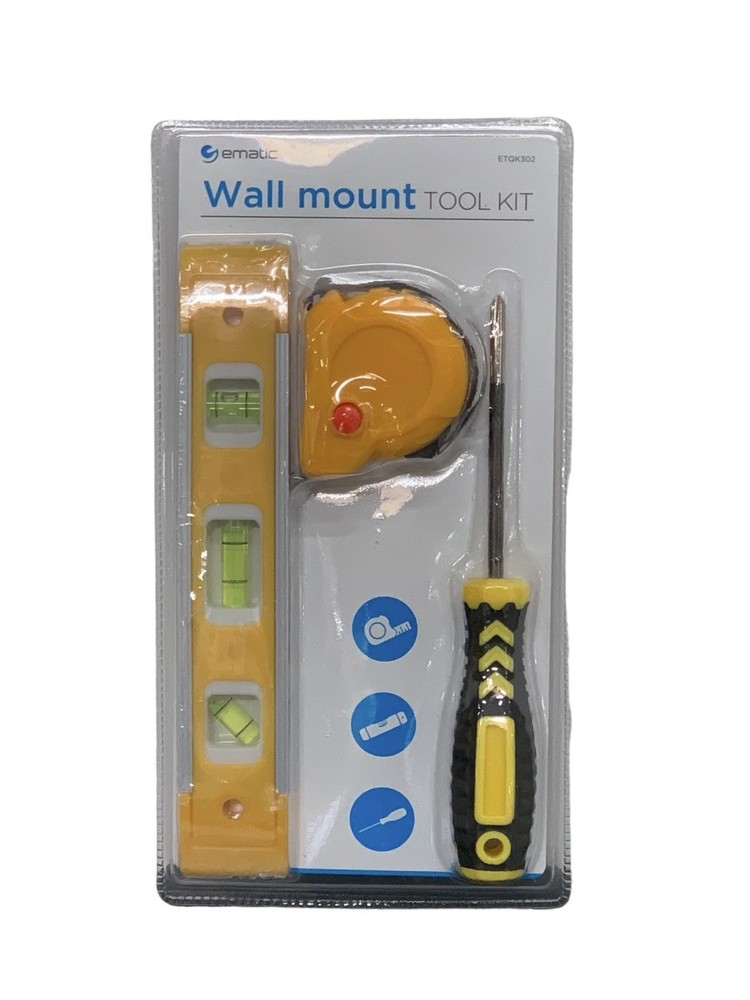 Ematic Wall Mount Tool Kit (CSH023128)