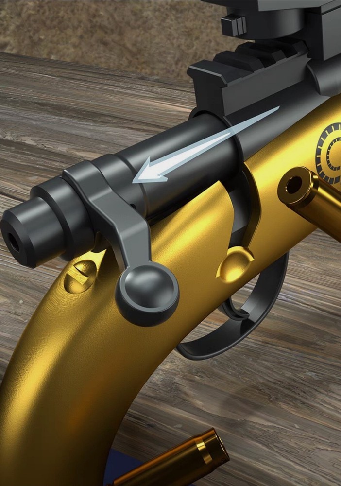K-31 Bolt Action Shell-Ejecting Soft Bullet Toy Gun