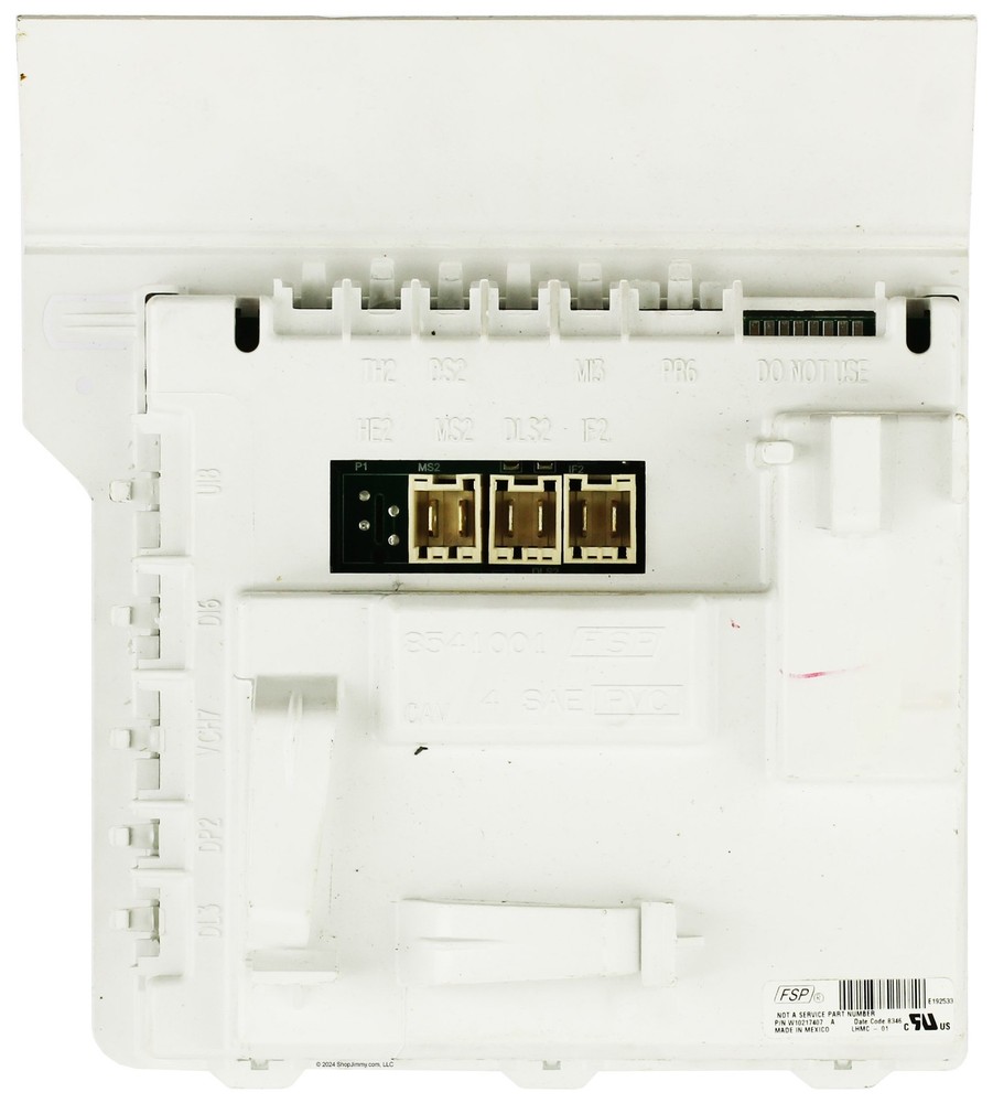 Whirlpool Washer W10217407 Main Control Board
