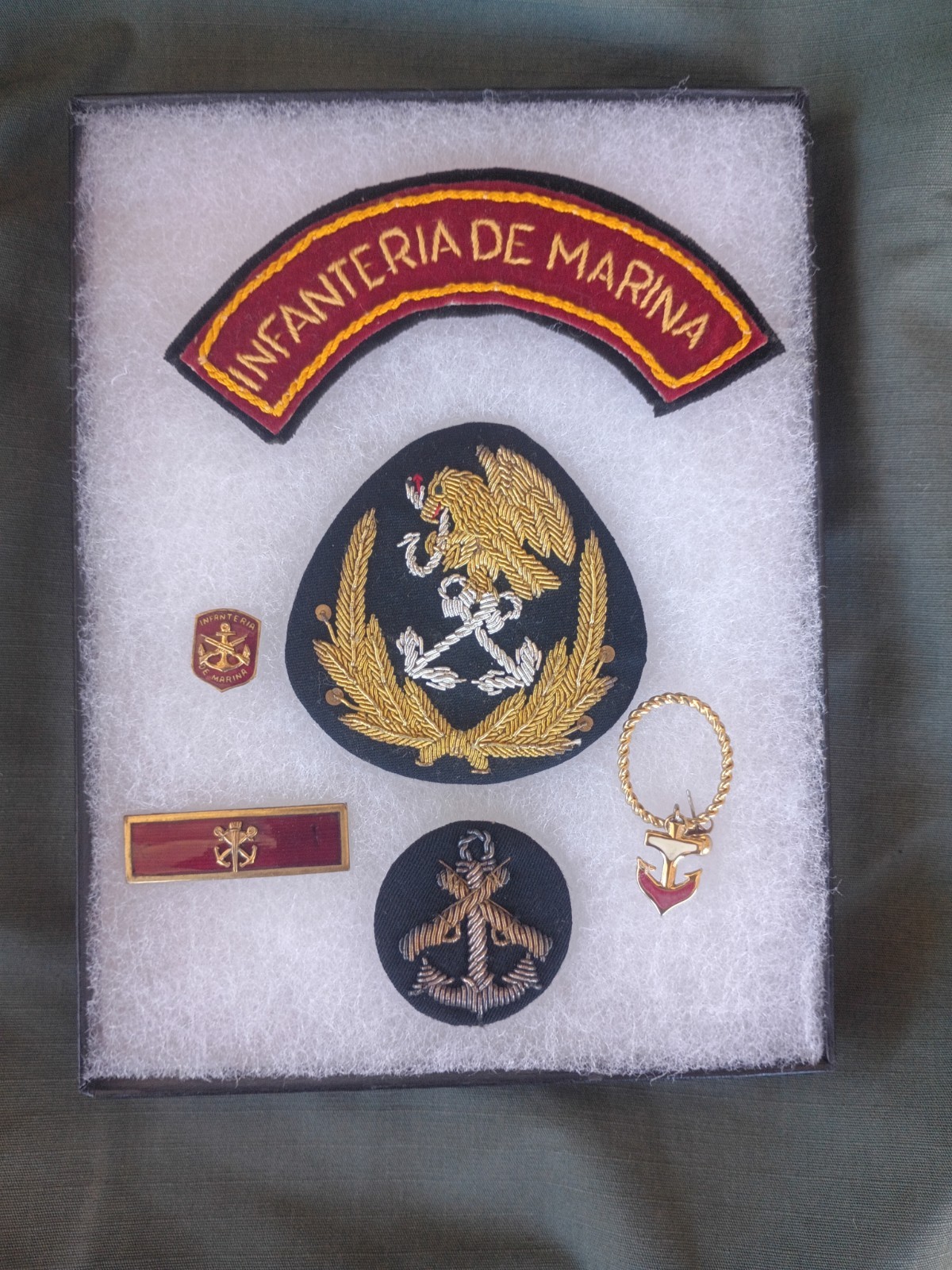 Mexican Marines Insignia Grouping : War On Drugs