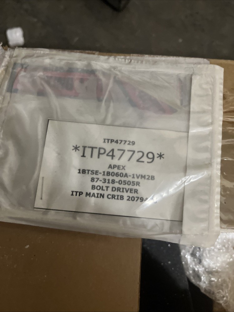 Cleco APEX 1BTSE-1B060A-1VM2B BOLT DRIVER