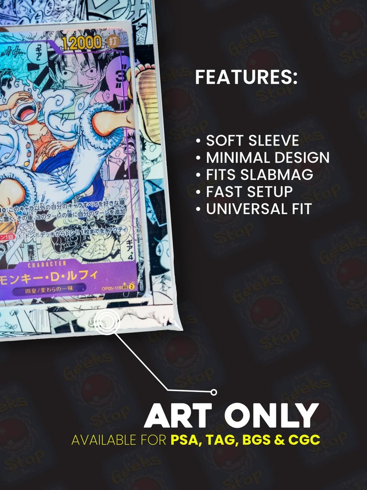 Mega Charizard ex Gold Hyper Rare PSA TAG Beckett | Extended Art Display Case fo