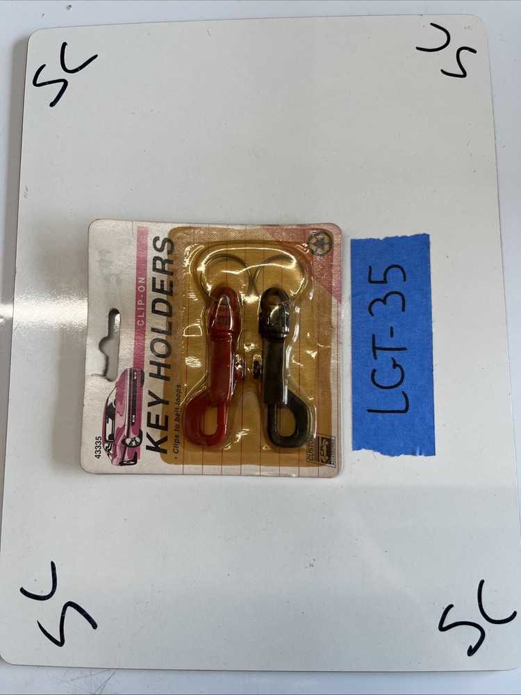 Custom Accessories Clip-On Key Holders Durable Secure Lightweight 43335